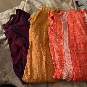 Colorful Dress Trio
